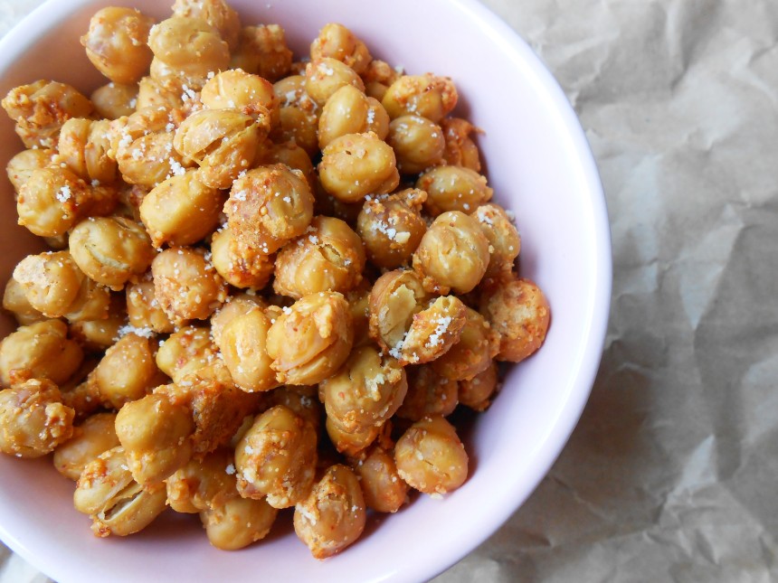 RECIPE: Parmesan Crusted Chickpeas
